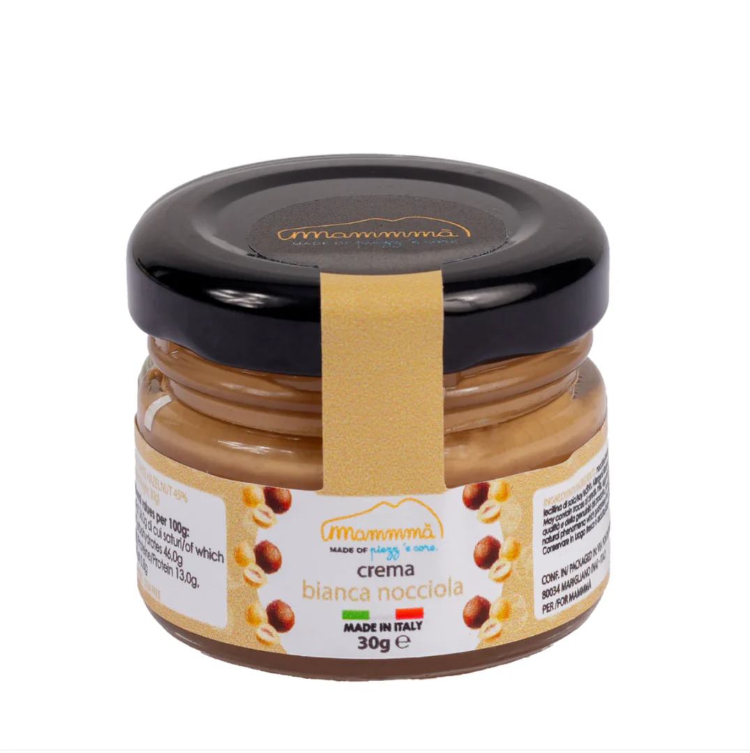 crema nocciola bianca 30g crema nocciola bianca 30g