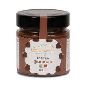 crema gianduia 20% nocciole tostate 250g