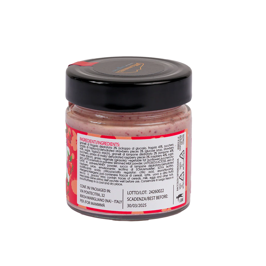 crema frutti rossi crunchy 250g crema frutti rossi crunchy 250g